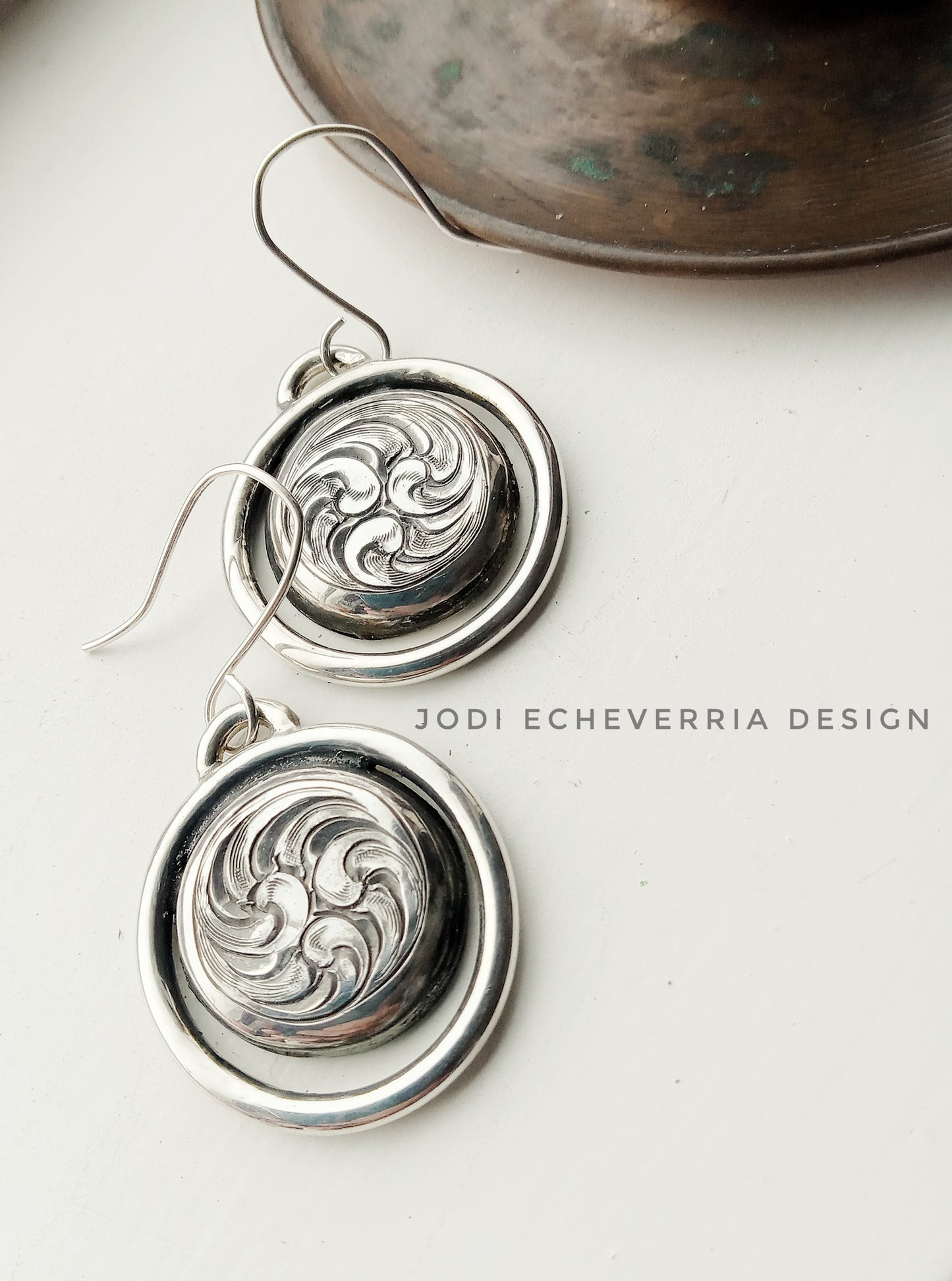 Ring Concho Earrings