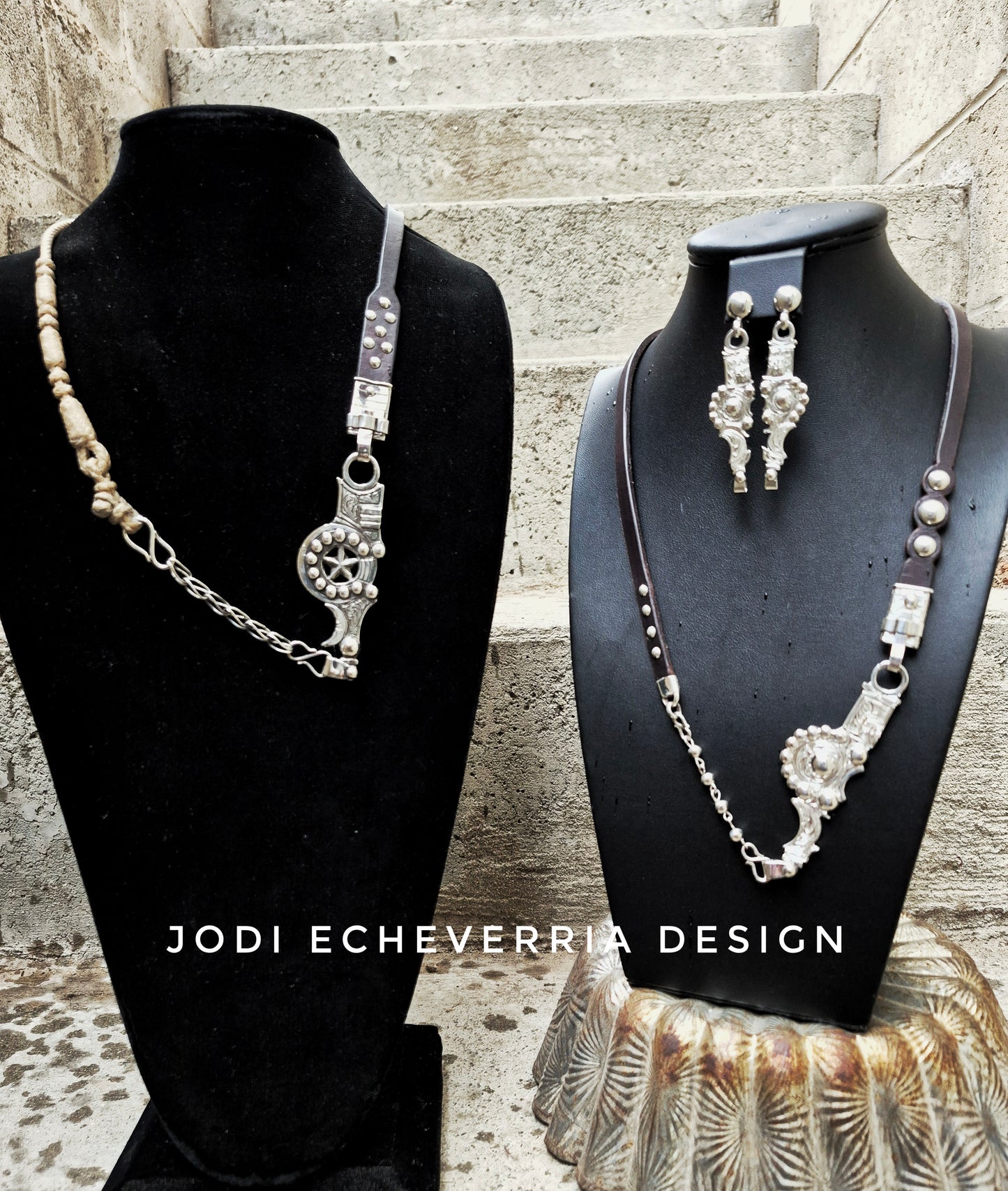 Pre-Order Bit Cheek Necklace and Earring Set